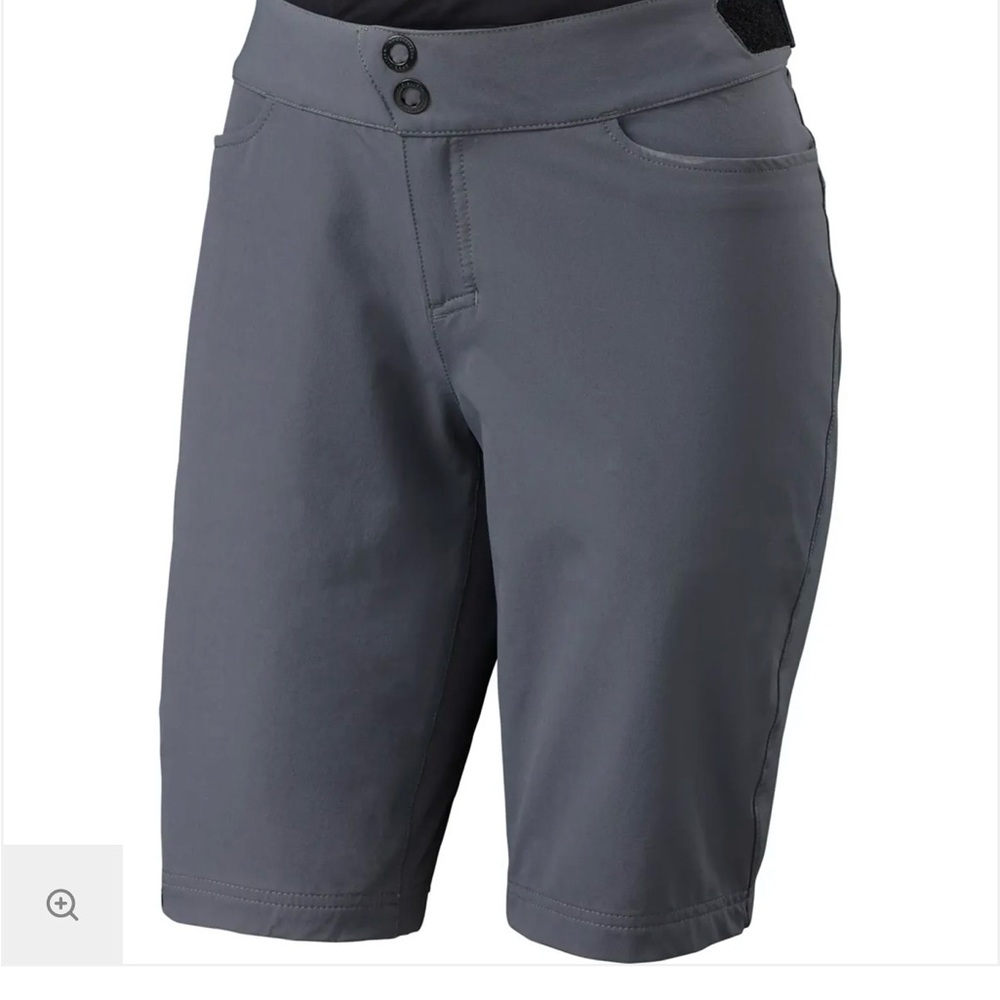 Specialized Women’s Andorra Comp Shorts Carbon Grey Size Large EUC